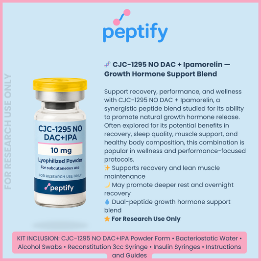 CJC-1295 NO DAC + IPAMORELIN 10mg BLEND